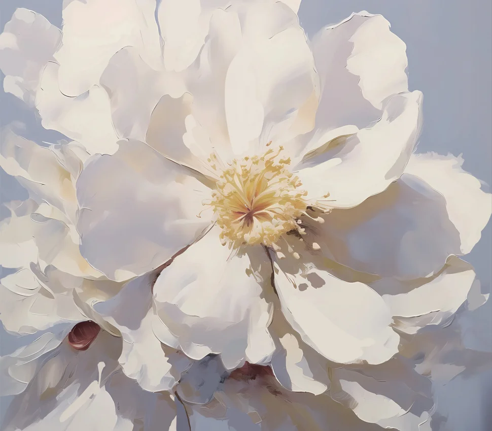 Картина интерьерная VS на холсте White Flower 50*70 арт.8257010
