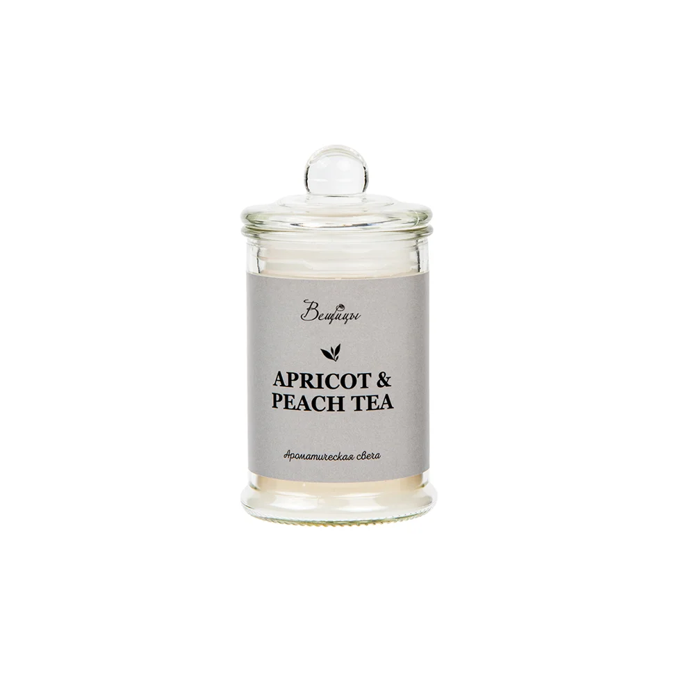 Свеча ароматическая APRICOT & PEACH, Д60 Ш60 В110