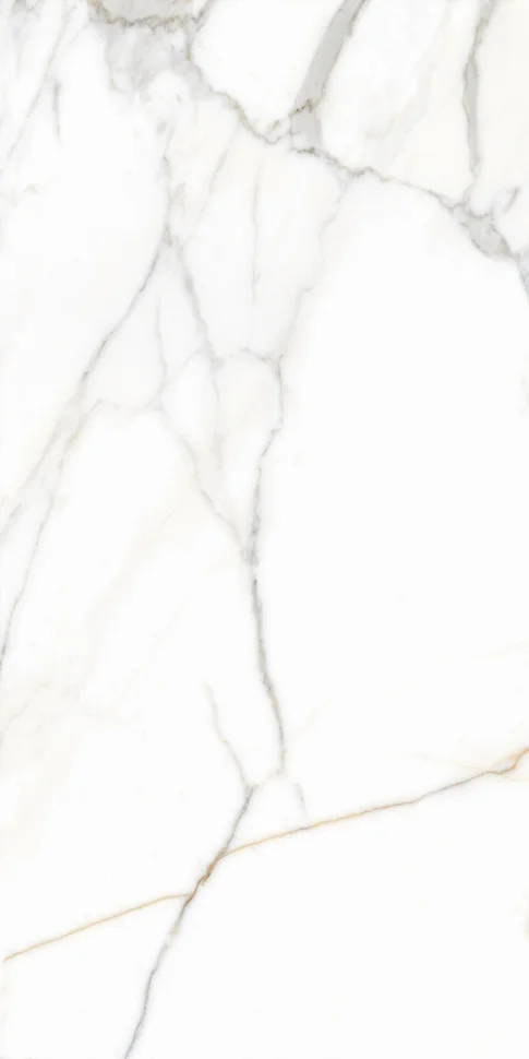 Керамогранит GLOBAL TILE Montecatini белый полированный Slim 60x120 арт.GT120607503PR
