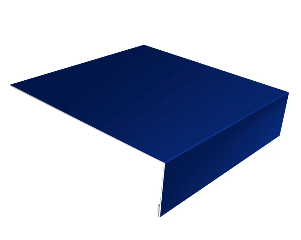 Планка лобовая PE RAL 5002 (ультрамарин) для софита 190*50*3м.п. Планка лобовая PE RAL 5002 (ультрамарин) для софита 190*50*3м.п.