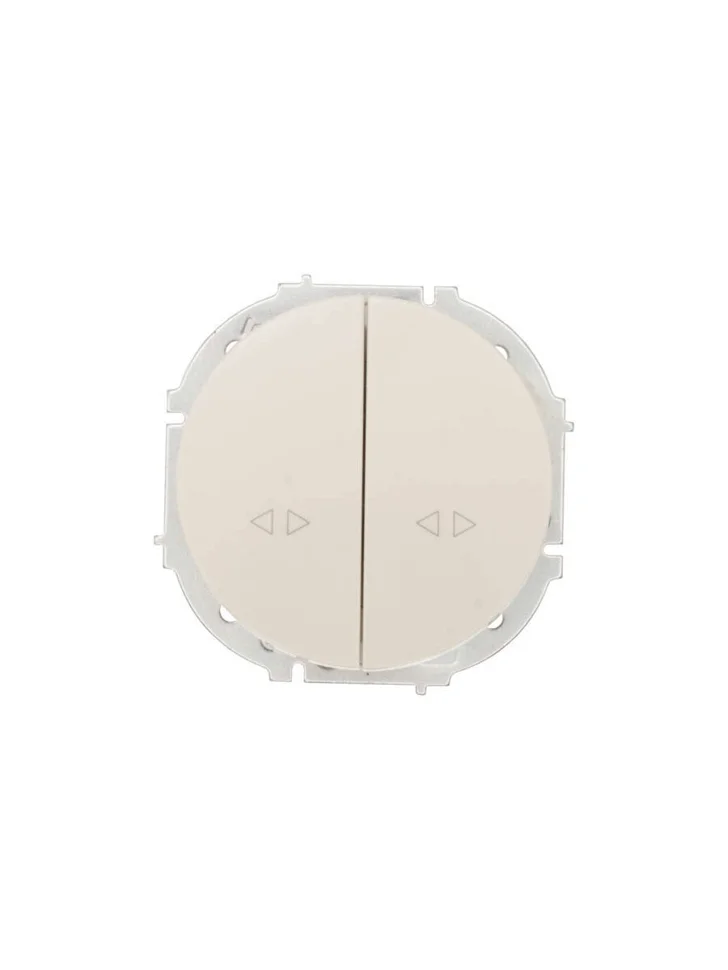 Выключатель двухклавишный СП Lezard OSEN промежуточный слоновая кость