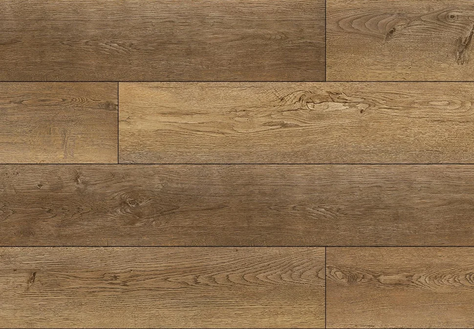 Плитка каменно-полимерная SPC FLOORWOOD Quantum 43 класс Дуб Томсон 1220*228*5 мм, арт.8804 (с фаской)
