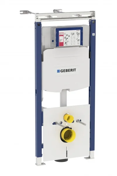 Элемент монтажный для подводки унитазов GEBERIT Sigma Платтенбау UP 320 ,3/6 л. Н112 см. ( верх.планка со шпильками 50см + звук.комплект)