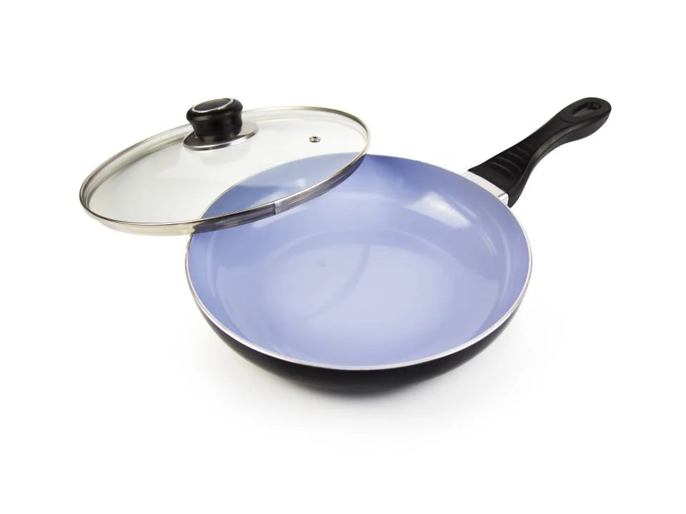 Сковорода алюминевая Galaxy GL 9816 d=24см c крышкой Сковорода алюминевая Galaxy GL 9816 d=24см c крышкой