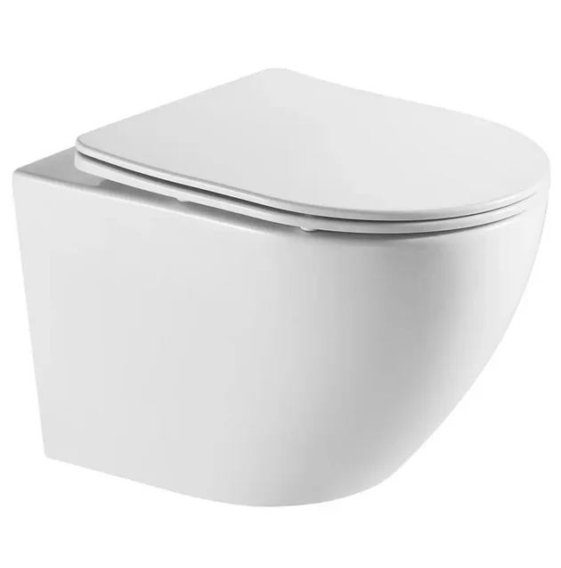 Унитаз подвесной AZARIO Grado безободковый ТОРНАДО СКРЫТОЕ AZ-0046-UQ3 490*370*360 с сидением микролифт Унитаз подвесной AZARIO Grado безободковый ТОРНАДО СКРЫТОЕ AZ-0046-UQ3 490*370*360 с сидением микролифт