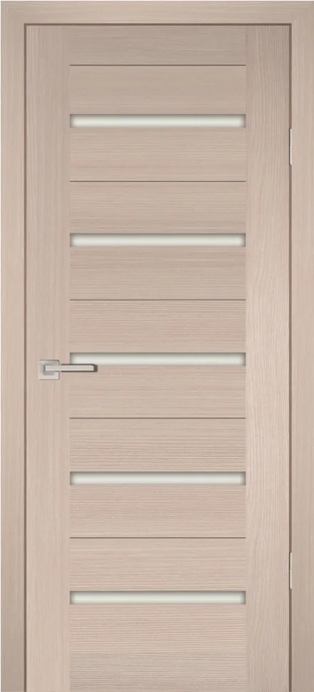Дверь PROFILO PORTE PS-7 стекло сатинат, капучино мелинга 90