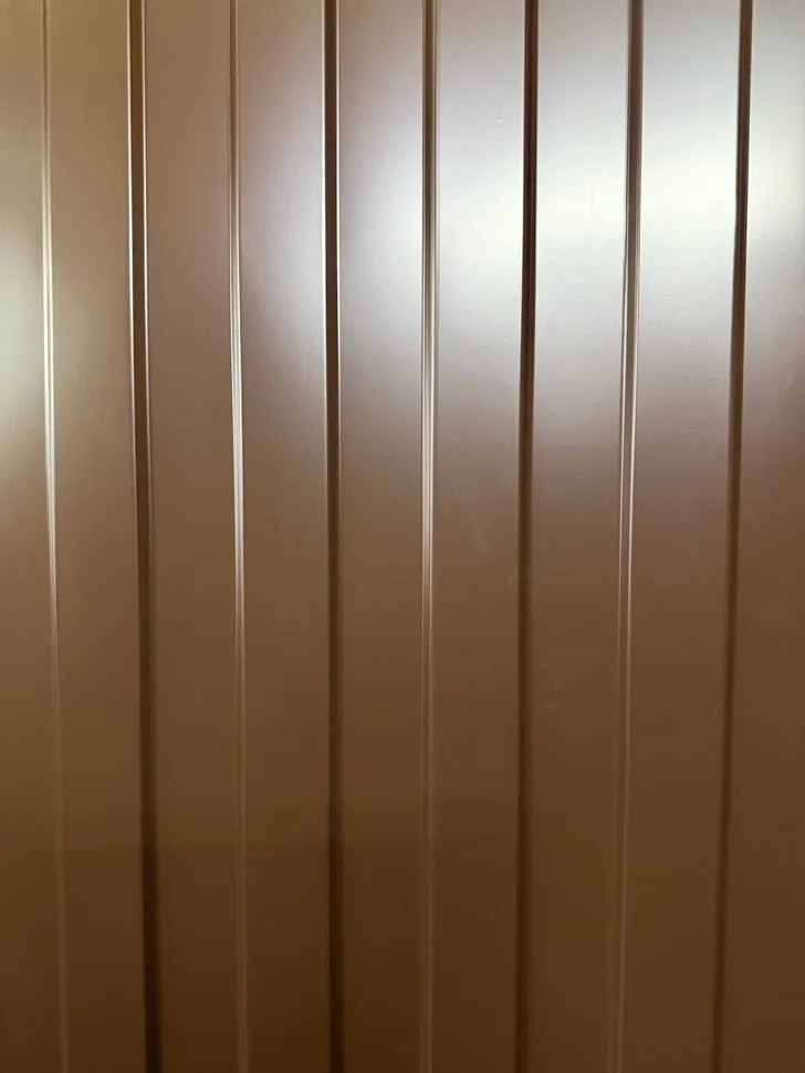 Профнастил С-8, 0.3 мм RAL 8017 CHI, 1.2 * 2 м.п.