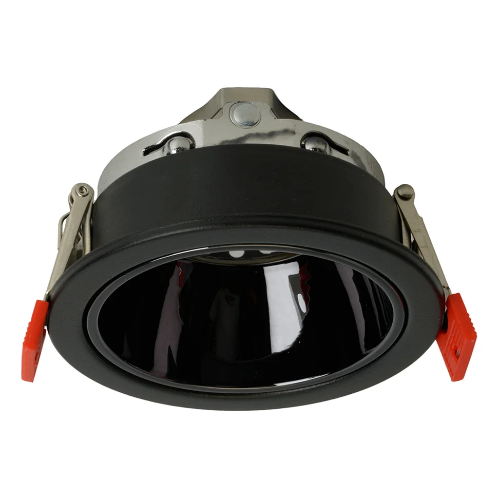 Светильник точечный Feron DL3102 MR16 G5.3, черный + черный хром