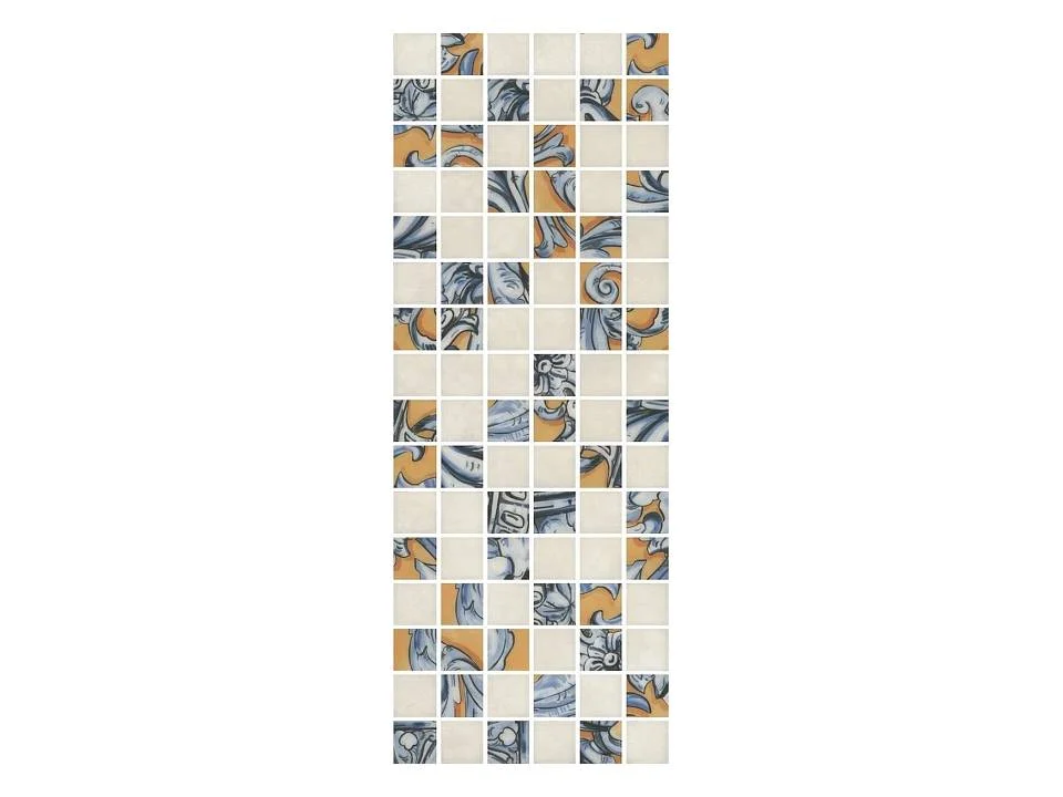 Плитка KERAMA MARAZZI Площадь Испании декор мозаичный 15x40x8 арт.MM15129B
