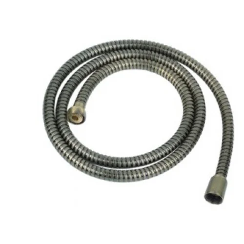Шланг для душа HAIBA НВ40-4 имп (1/2") + имп (1/2") в двойной оплетке, бронза, 1,5м