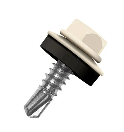 Саморез кровельный 4,8x70 (светлая слоновая кость) RAL 1015 (уп 100шт) DAXMER