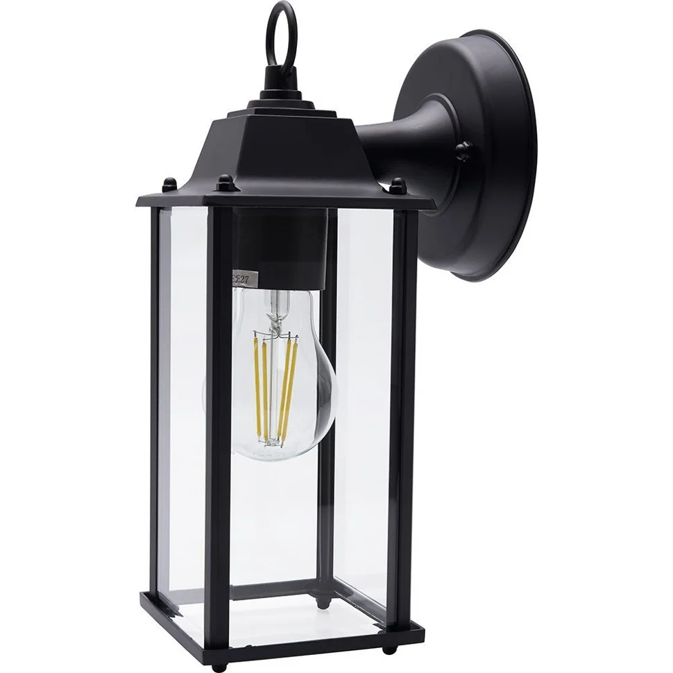 Фонарь уличный Feron PL201, 60W 230V E27 черный
