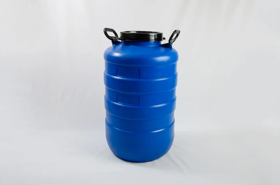 Бочка 50 л цветная (V=54,5л) пластик