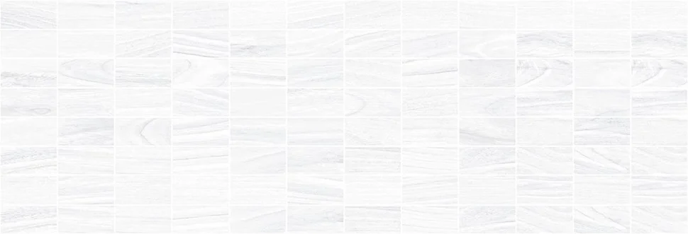 Плитка LAPARET Zen Декор мозаичный белый 20х60 арт.MM60070