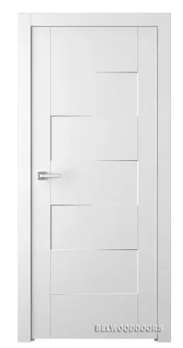 Дверь BELWOODDOORS "Сплит" глухая 70 (21-8) smart core эмаль белый