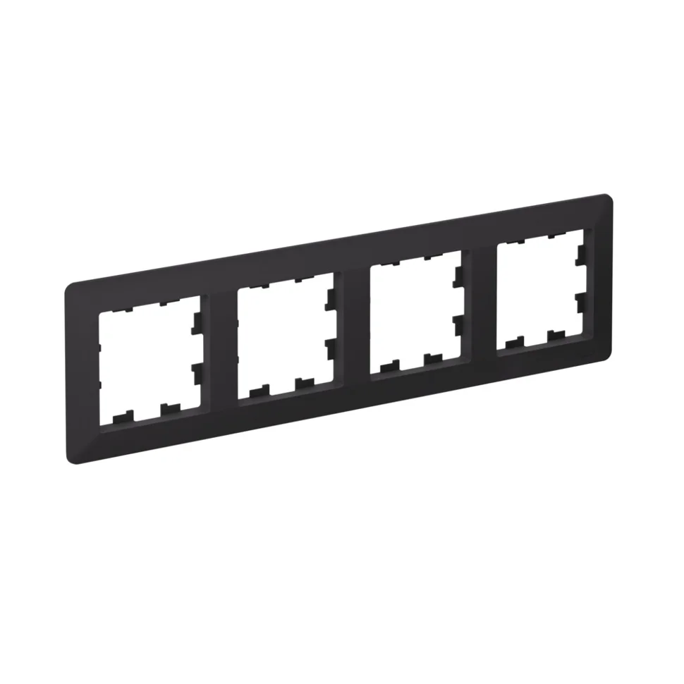 Рамка четырехместная AtlasDesign Air карбон/дым. черн. SE ATN221004 Рамка четырехместная AtlasDesign Air карбон/дым. черн. SE ATN221004