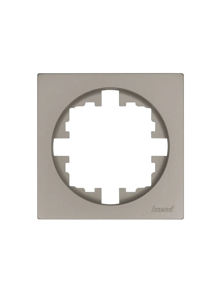 Рамка одноместная Lezard OSEN титан