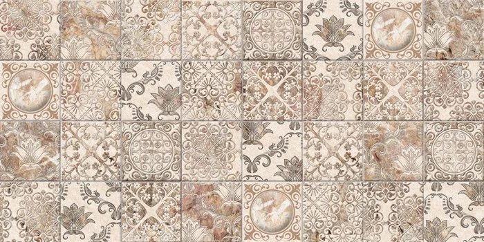 Плитка BELANI Рамина декор бежевый 25x50