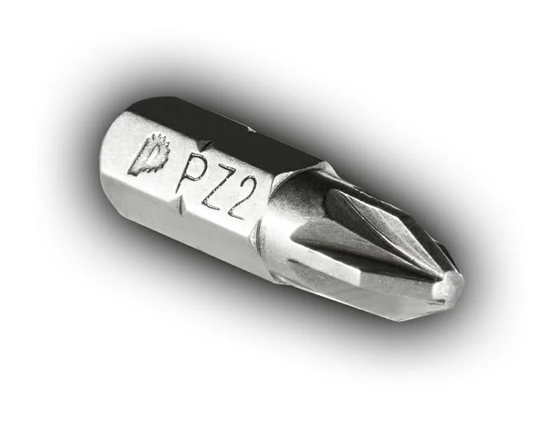 Бита отверточная PZ-2 х 25мм (2шт), блистер, ПРАКТИКА "Профи"