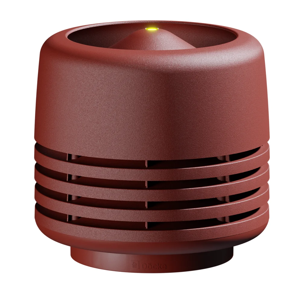 Колпак Docke PREMIUM вентиляционный 160/700 красный