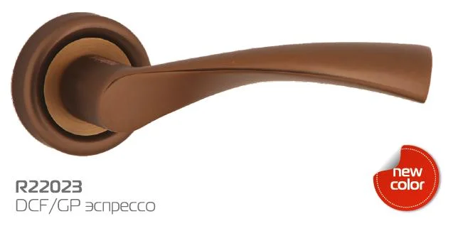 Ручка дверная HANDLE DESIGN CAEN R22023 DCF/CF эспрессо