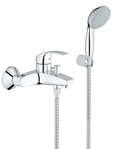 Смеситель GROHE Eurosmart 2015 для ванны с душевым набором