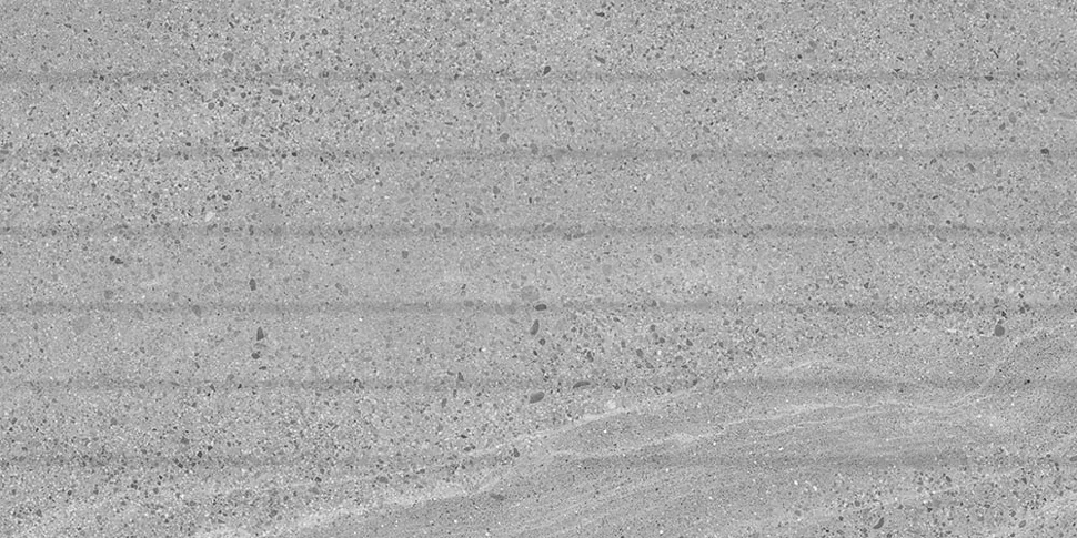 Плитка КЕРАМИН Камерун 1Д рейки темно-серая 600*300*8,5