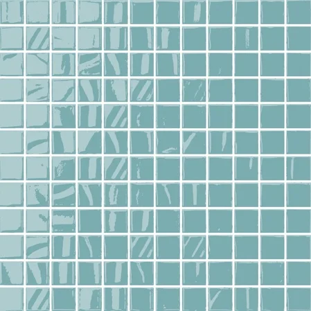Плитка KERAMA MARAZZI Темари бирюзовый глянцевый мозаичная 29,8х29,8 арт.20090