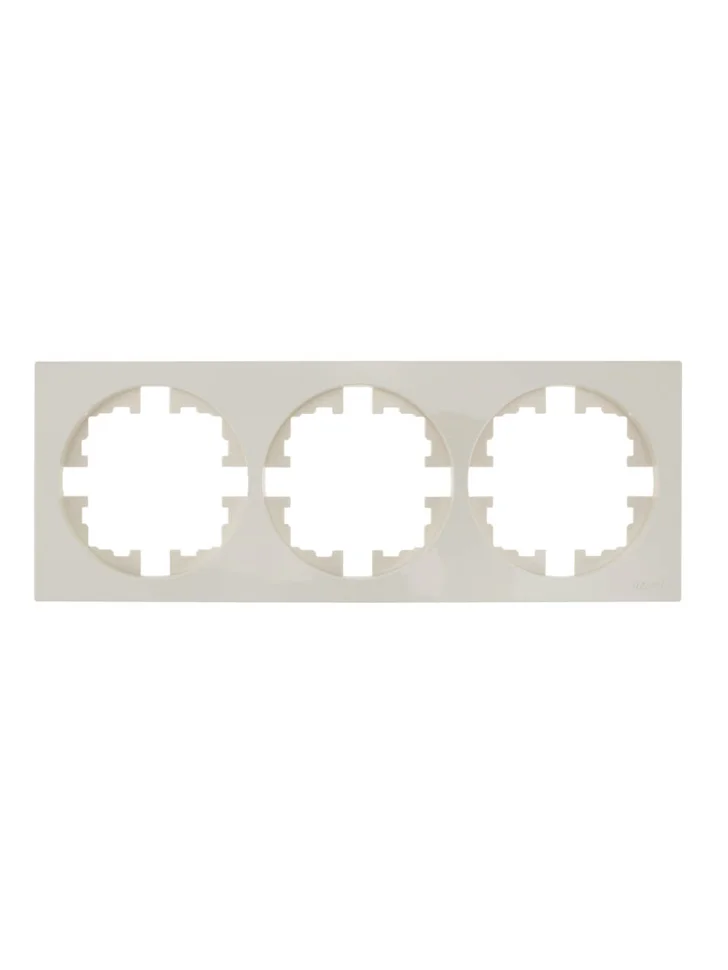 Рамка трехместная Lezard OSEN слоновая кость Рамка трехместная Lezard OSEN слоновая кость