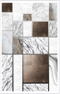 Набор ковриков для ванной ZALEL decorative цифровая печать с бахромой deco 12 (60*100, 40*60) прямоугольные (2 шт)