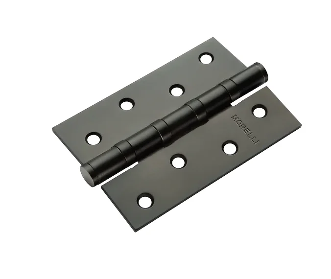 Петля стальная MORELLI универсальная с 4-мя подшипниками без короны MSN 100X70X2.5-4BB BL черный