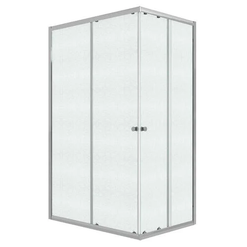 Ограждение душевое NIAGARA Eco NG-1018-14QMT (100х80х190) прямоугольник,раздвижное,хром,стекло матовое,1 место Ограждение душевое NIAGARA Eco NG-1018-14QMT (100х80х190) прямоугольник,раздвижное,хром,стекло матовое,1 место