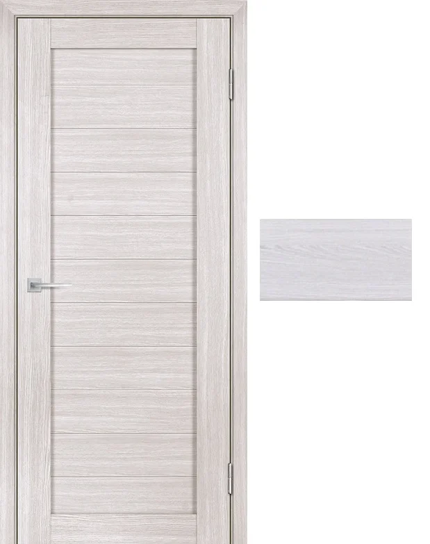 Дверь STABILEPORTE Лайт-06 глухая, клен айс 80, Нанотекс