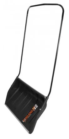 Скрепер для уборки снега FINLAND 700x470 мм, пластиковый с изогнутой рукояткой