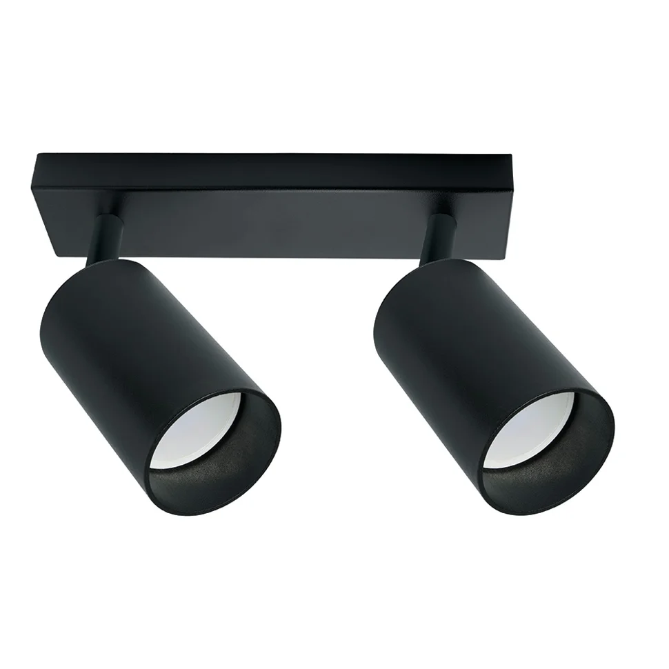 Светильник точечный Feron ML202 под лампу GU10, черный Светильник точечный Feron ML202 под лампу GU10, черный