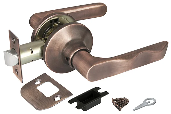 Ручка-защелка без фиксатора PUNTO 6024 AC-P медь