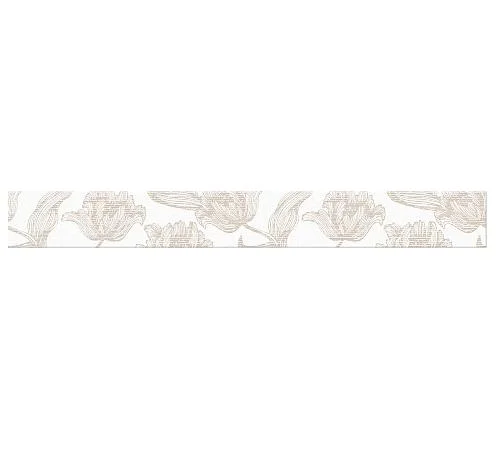 Плитка Azori Mallorca Beige Floris бордюр 63x7,5 арт.585081001