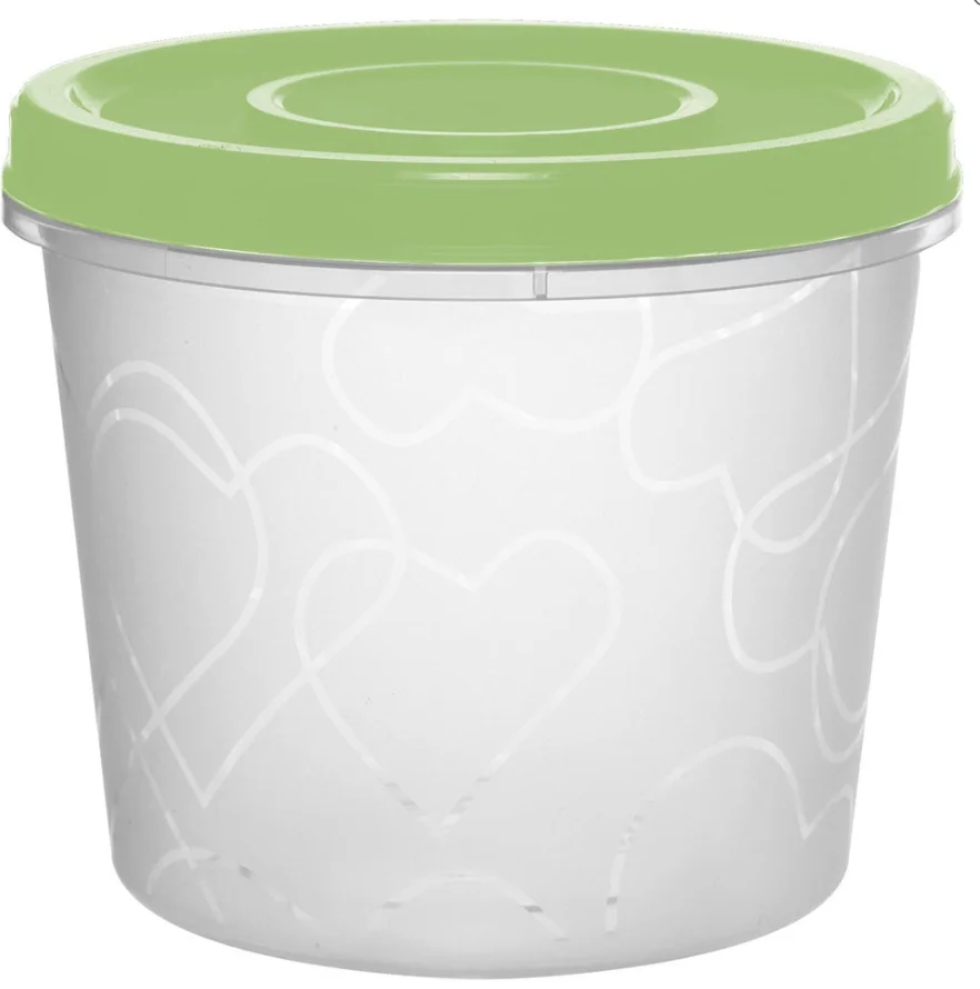 Контейнер для продуктов Sugar&Spice Vanilla с завинчивающейся крышкой 0,7л фисташка