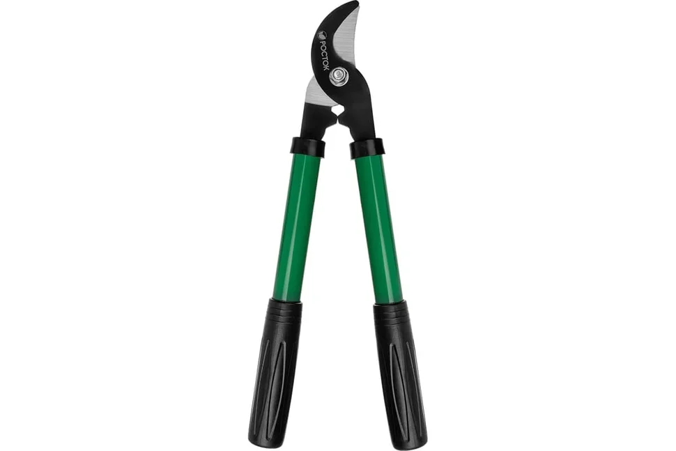 Сучкорез РОСТОК 390 мм, закаленные лезвия, покрытие краска, стальные рукоятки, малый плоскостной