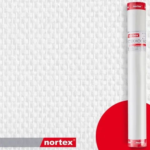 Стеклообои NORTEX Рогожка средняя арт.81201 S (1*25м) плотность 110 г/м2