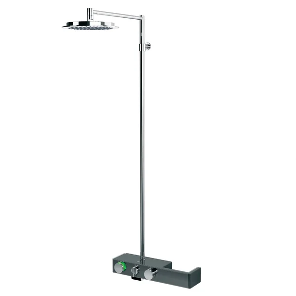 Смеситель ORAS для ванны и душа с верхним душем rain shower Eterna 6391U-15