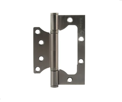 Петля накладная "БАБОЧКА" НОРА-М 100*75*2,5 графит (2 штуки)