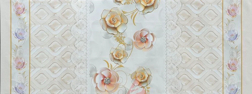 Клеенка ПВХ PRINT на тканевой основе 1,37*20м, мод.ST5055-1