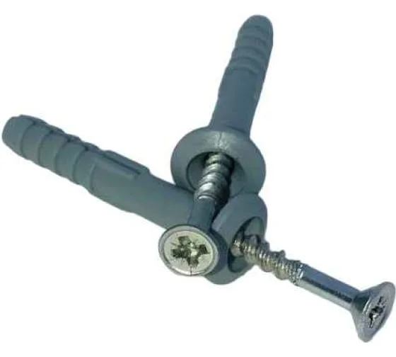 Дюбель-гвоздь 6х60 с бортиком (кор 150шт) SteelRex