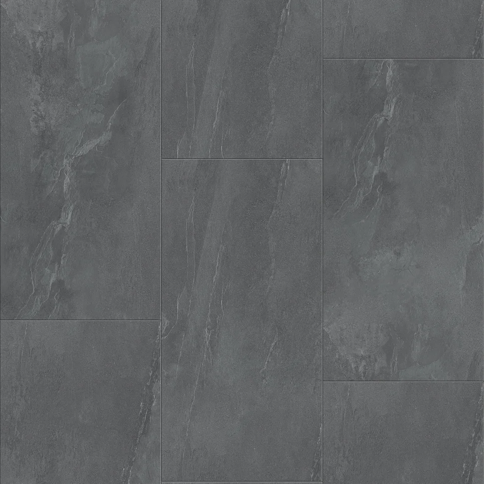 Плитка каменно-полимерная SPC FLOORWOOD Azaro 43 класс Пьетра Нуар 950*475*5 мм, арт.1185 (с фаской)