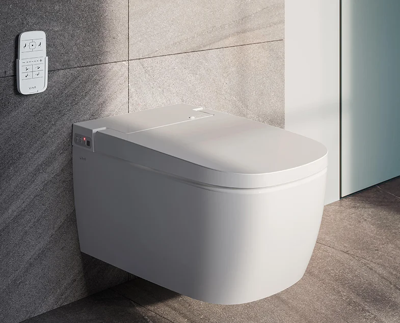Унитаз подвесной Vitra V-Care Basic интеллектуальный, цвет белый