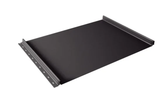 Кликфальц Grand Line 0,5мм PurPro RAL 7024 (мокрый асфальт)-R, 0.542*2.77 м.п. (в пленке)