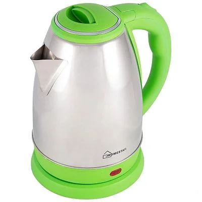Чайник HOMESTAR HS-1028 1,8 л, стальной, зелёный