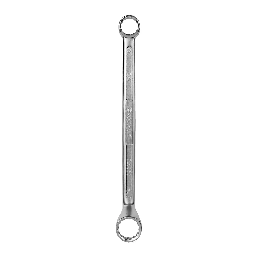 Ключ накидной КОБАЛЬТ 22 х 24 мм, 75 градусов, CR-V, подвес