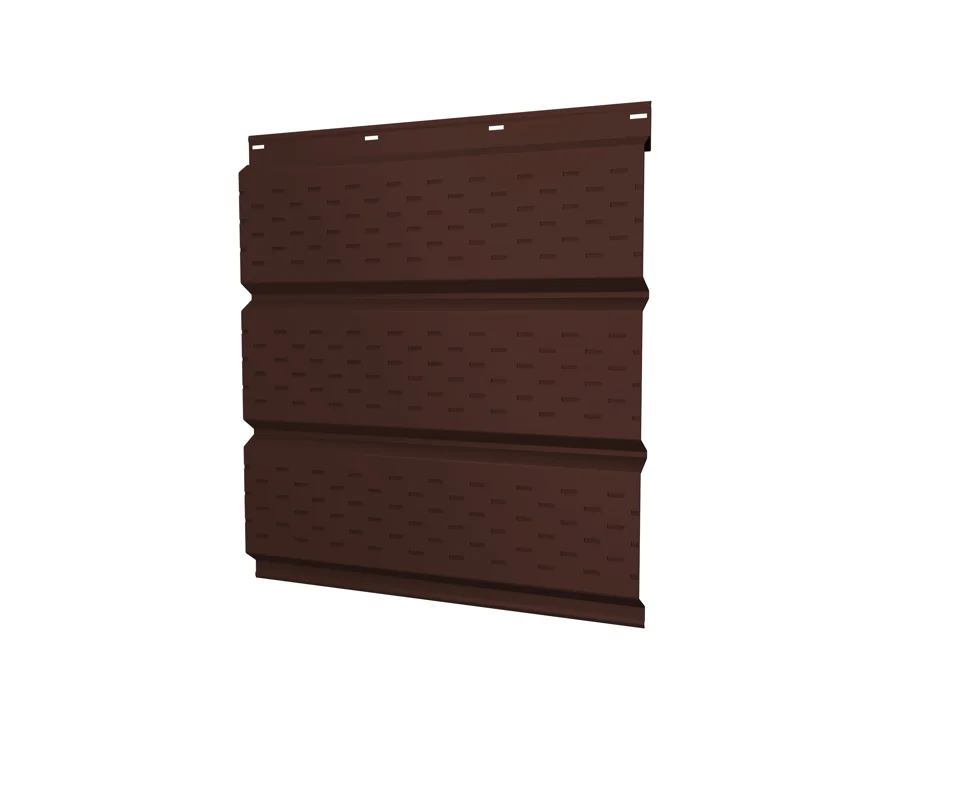 Софит металлический перфорированный Drap RAL **, Grandline, 0.357*3м